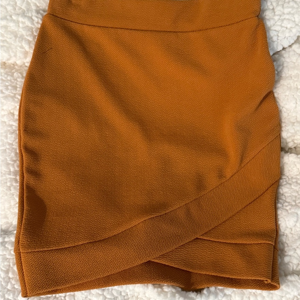 Rust Orange Women's Skirt